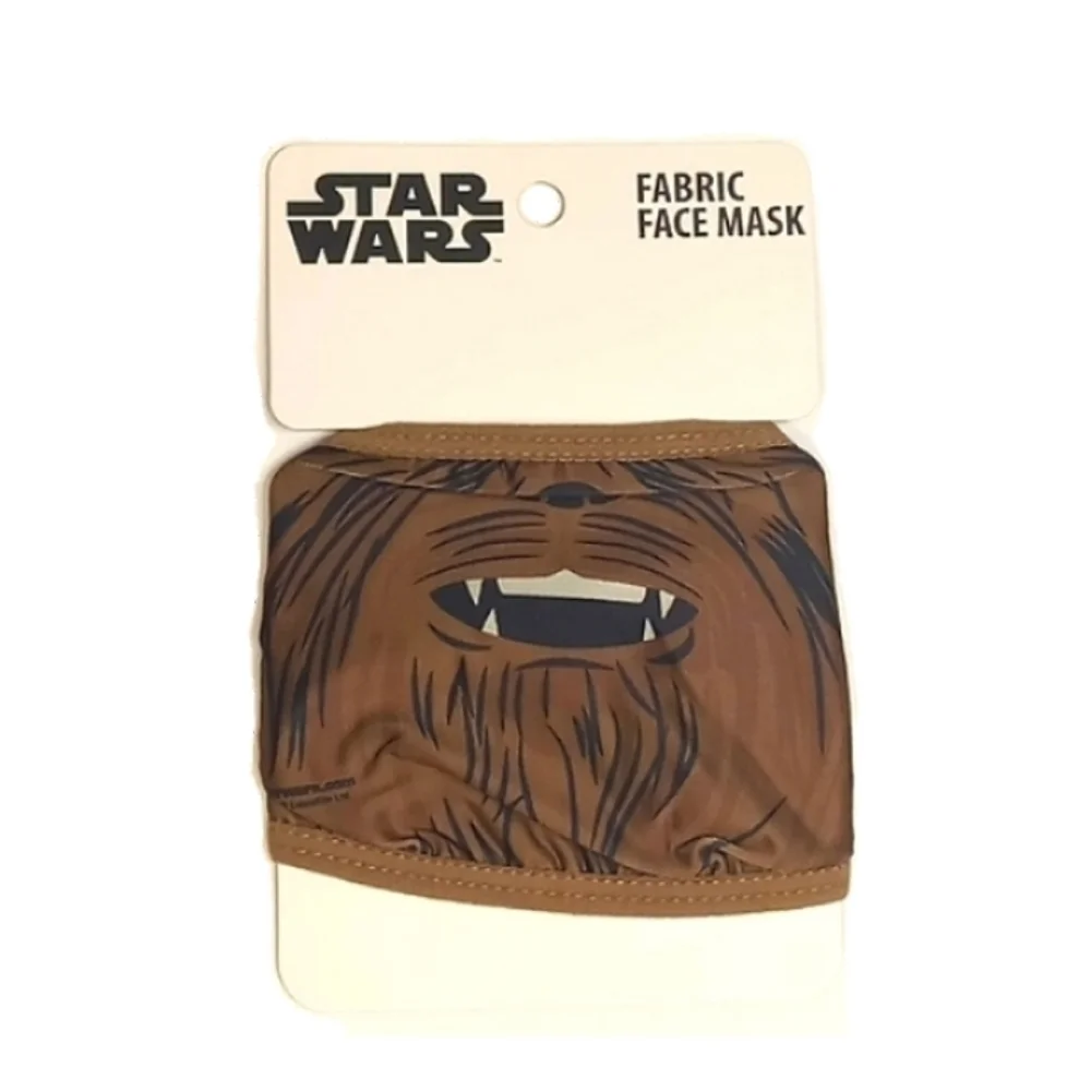 Chewbacca Kids Face Mask - Star Wars, Brown, Ages 4+ - Picture 1 of 3